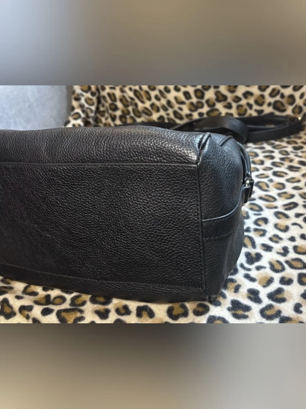 Kate Spade Julianne Mulberry Street Blk Pebbled Leather Satchel ♠️